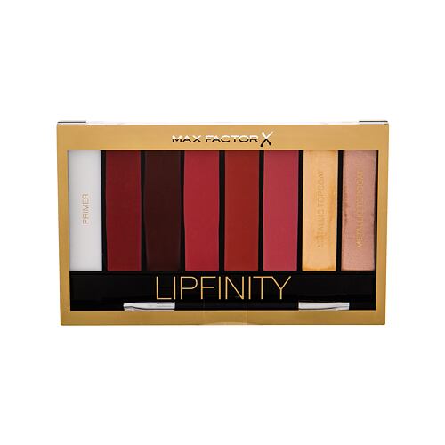 Šminka Max Factor Lipfinity Designer Palette 12 g 04 Reds