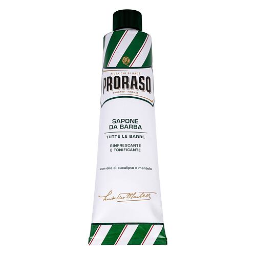 Pena za britje PRORASO Green Shaving Soap In A Tube 150 ml