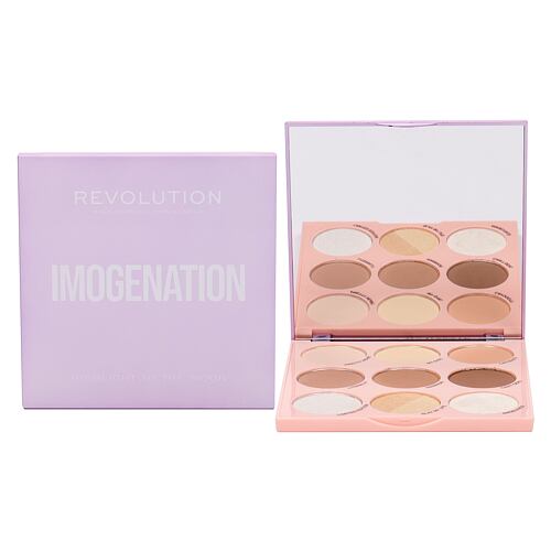 Puder v prahu Makeup Revolution London X Imogenation 18 g Highlight To The Moon