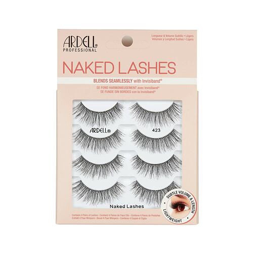 Umetne trepalnice Ardell Naked Lashes 423 4 kos Black