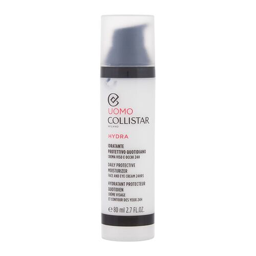 Dnevna krema za obraz Collistar Uomo Hydra Daily Protective Moisturizer Face and Eye Cream 80 ml