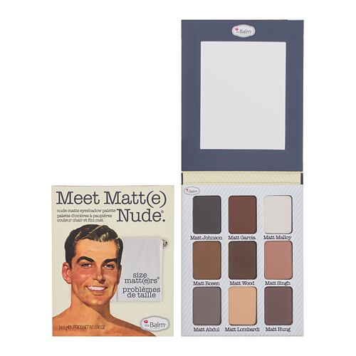 Senčilo za oči TheBalm Meet Matt(e) Nude Eyeshadow Palette 24,5 g