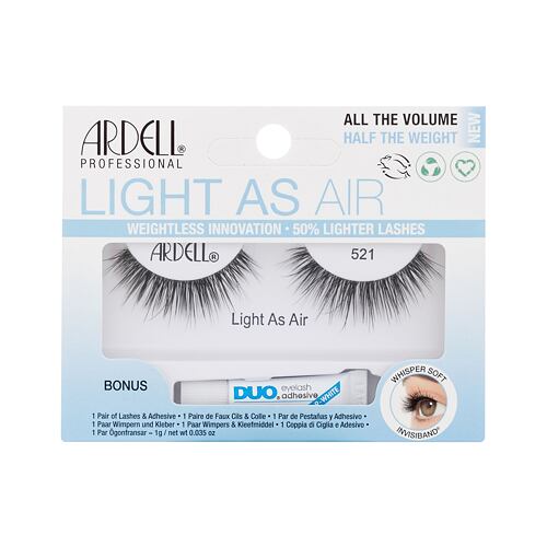 Umetne trepalnice Ardell Light As Air 521 1 kos Black