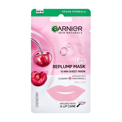 Maska za obraz Garnier Skin Naturals Lips Replump Mask 5 g