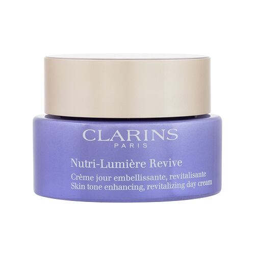 Dnevna krema za obraz Clarins Nutri-Lumière Revive Skin Tone Enhancing, Revitalizing Day Cream 50 ml