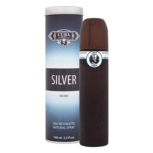 Toaletna voda Cuba Silver 100 ml