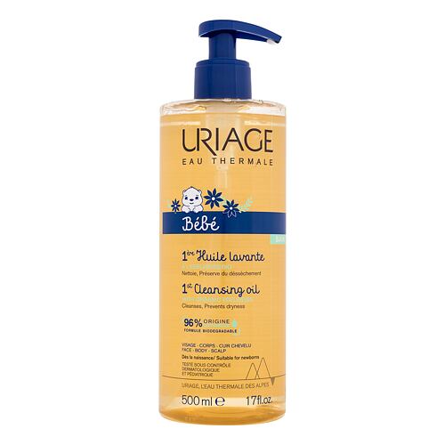 Oljni gel za prhanje Uriage Bébé 1st Cleansing Oil 500 ml