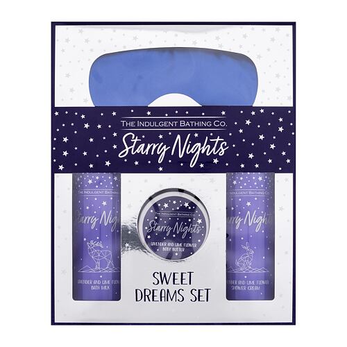 Krema za prhanje The Indulgent Bathing Co. Starry Nights Sweet Dreams Set 300 ml Seti