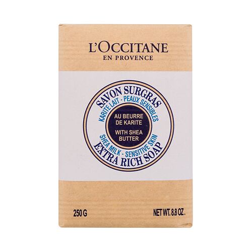 Trdo milo L'Occitane Shea Milk Extra Rich Soap 250 g