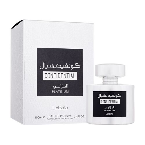 Parfumska voda Lattafa Confidential Platinum 100 ml