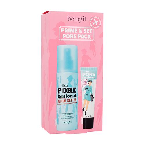 Fiksator za ličila Benefit Prime & Set Pore Pack 120 ml Seti