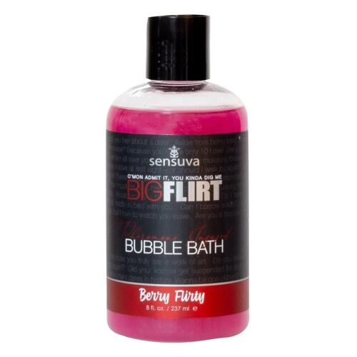 Afrodiziak Sensuva Big Flirt Bubble Bath Berry Flirty 237 ml