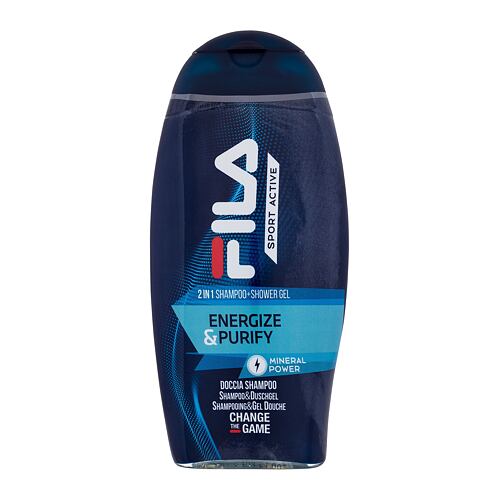 Gel za prhanje Fila Sport Active Energize & Purify 2in1 Shampoo + Shower Gel 250 ml