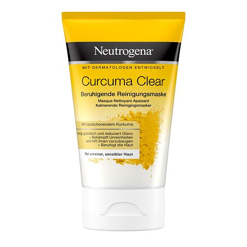 Maska za obraz Neutrogena Curcuma Clear Cleansing Mask 50 ml