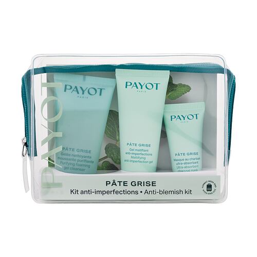 Čistilni gel PAYOT Pâte Grise Anti Blemish Kit 50 ml Seti