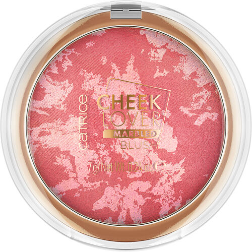 Rdečilo za obraz Catrice Cheek Lover Marbled Blush 7 g 010 Dahlia Blossom