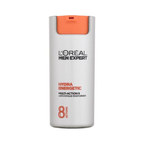 Dnevna krema za obraz L'Oréal Paris Men Expert Hydra Energetic Multi-Action 8 Anti-Fatigue Moistu 50 ml