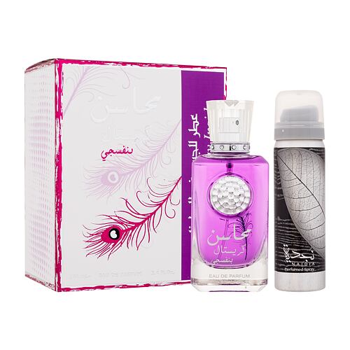 Parfumska voda Lattafa Mahasin Crystal Violet 100 ml Seti