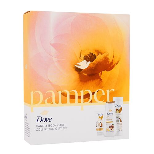 Gel za prhanje Dove Pamper Hand & Body Care 225 ml Seti