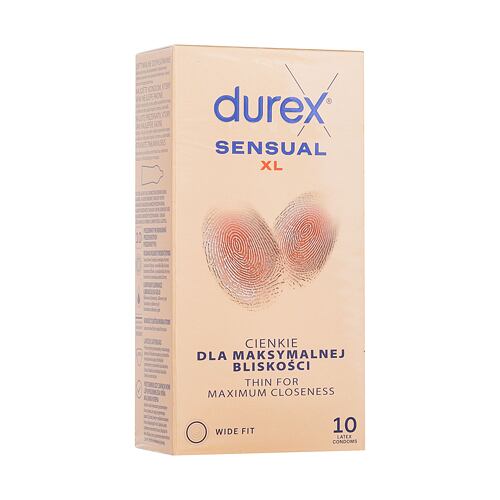 Kondomi Durex Sensual XL 10 kos