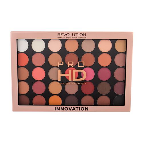 Senčilo za oči Makeup Revolution London Pro HD Palette Amplified 35 29,995 g Innovation poškodovana škatla