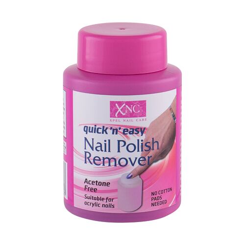 Odstranjevalec laka za nohte Xpel Nail Care Quick 'n' Easy Acetone Free 75 ml