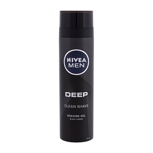 Gel za britje Nivea Men Deep Clean 200 ml