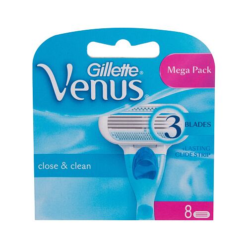 Nadomestne britvice Gillette Venus Close & Clean 8 kos