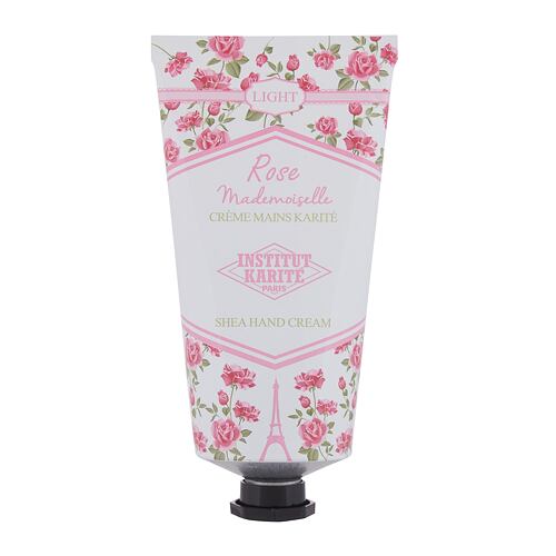 Krema za roke Institut Karité Light Hand Cream Rose Mademoiselle 75 ml