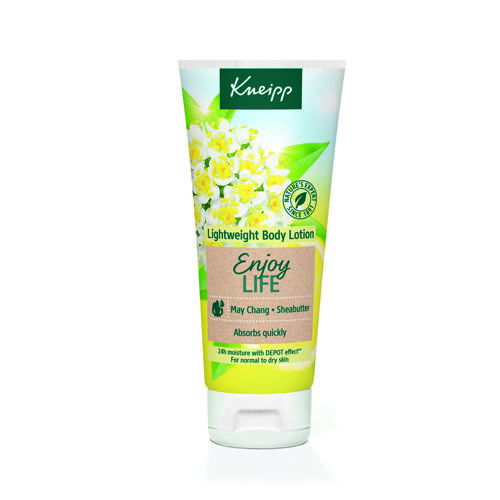 Losjon za telo Kneipp Enjoy Life May Chang & Sheabutter 200 ml