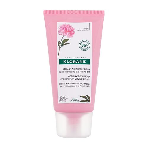 Balzam za lase Klorane Organic Peony Soothing 150 ml