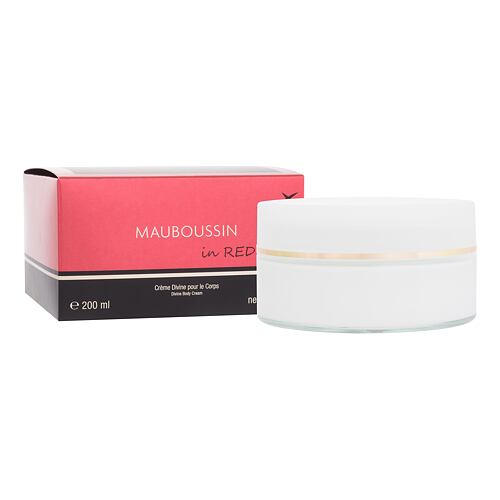 Krema za telo Mauboussin Mauboussin in Red Perfumed Divine Body Cream 200 ml