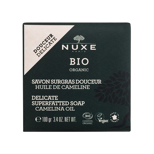 Trdo milo NUXE Bio Organic Delicate Superfatted Soap Camelina Oil 100 g