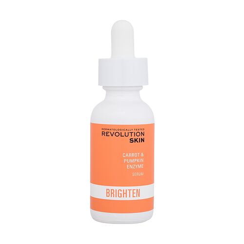 Serum za obraz Revolution Skincare Brighten Carrot & Pumpkin Enzyme Serum 30 ml