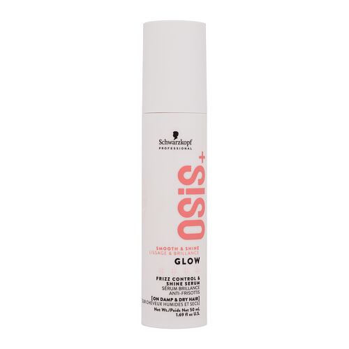 Glajenje las Schwarzkopf Professional Osis+ Glow Frizz Control & Shine Serum 50 ml