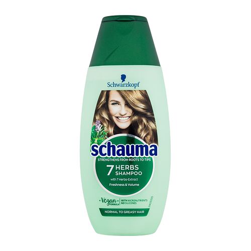 Šampon Schwarzkopf Schauma 7 Herbs Freshness Shampoo 250 ml