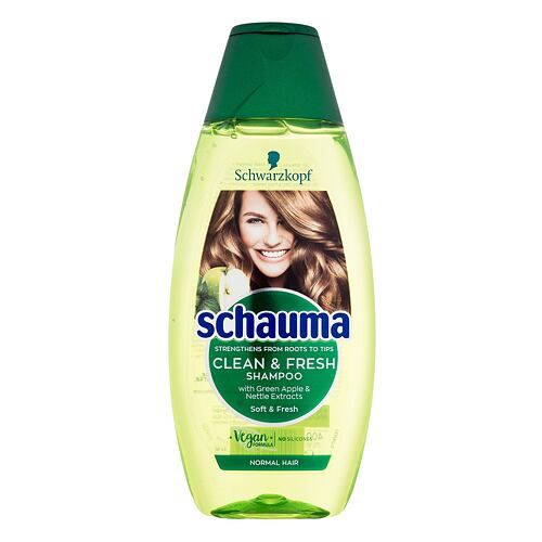 Šampon Schwarzkopf Schauma Clean & Fresh Shampoo 400 ml