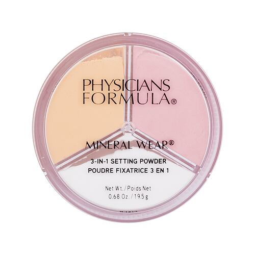 Puder v prahu Physicians Formula Mineral Wear 3-In-1 Setting Powder 19,5 g