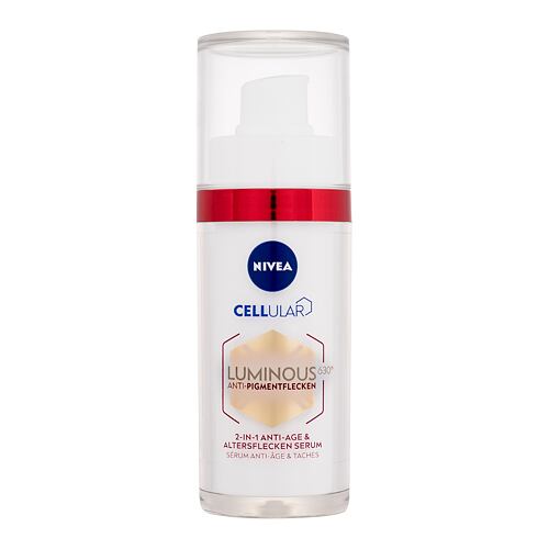 Serum za obraz Nivea Luminous 630 Antispot Anti-Age & Spot Serum 30 ml