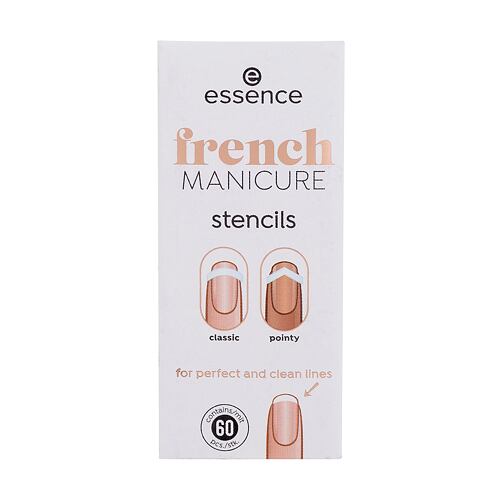 Manikura Essence French Manicure Stencils 01 French Tips & Tricks 60 kos