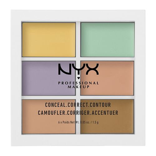 Paletka za konturing NYX Professional Makeup Color Correcting Concealer 9 g Multicolor