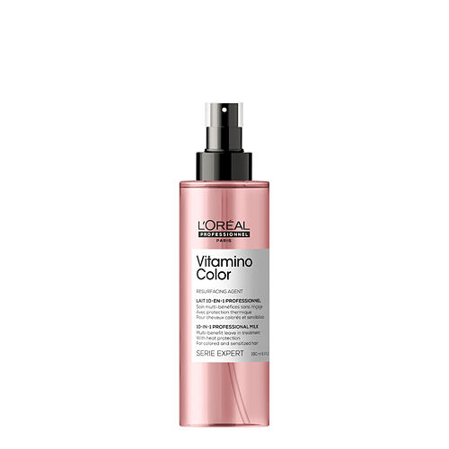 Nega brez izpiranja L'Oréal Professionnel Vitamino Color 10-In-1 Professional Milk 190 ml