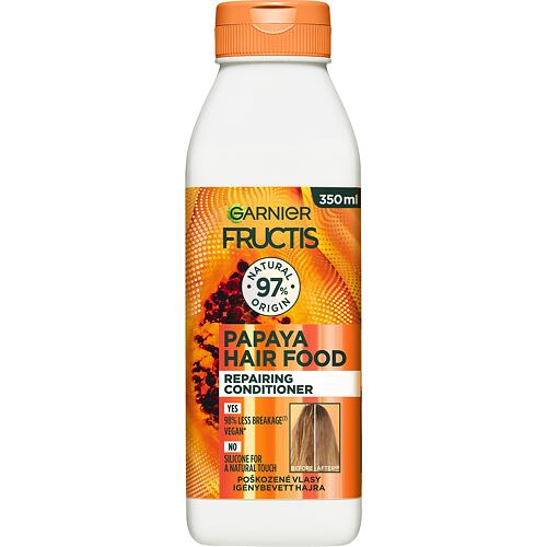 Balzam za lase Garnier Fructis Hair Food Papaya Repairing Conditioner 350 ml