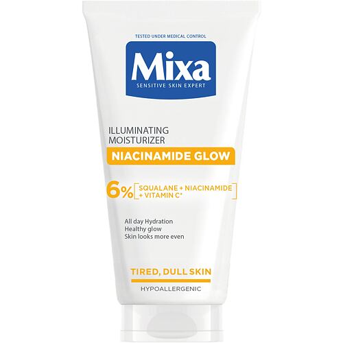 Dnevna krema za obraz Mixa Niacinamide Glow Illuminating Moisturizer 50 ml