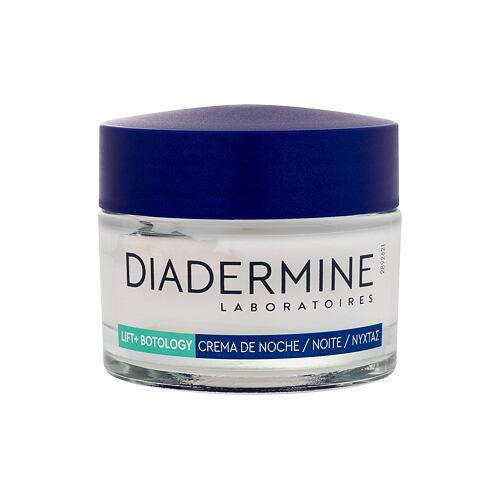 Nočna krema za obraz Diadermine Lift+ Botology Anti-Wrinkle Night Cream 30+ 50 ml poškodovana škatla