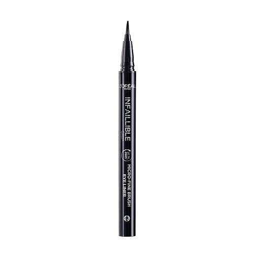 Črtalo za oči L'Oréal Paris Infaillible Grip 36H Micro-Fine Brush Eye Liner 0,4 g 01 Obsidian Black