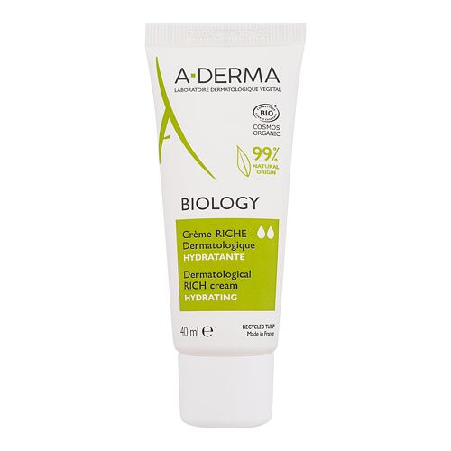 Dnevna krema za obraz A-Derma Biology Dermatological Rich Cream 40 ml