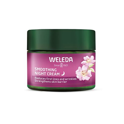 Nočna krema za obraz Weleda Wild Rose & White Tea Smoothing Night Cream 40 ml