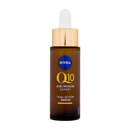 Serum za obraz Nivea Q10 Anti-Wrinkle Expert Dual Action Serum 30 ml