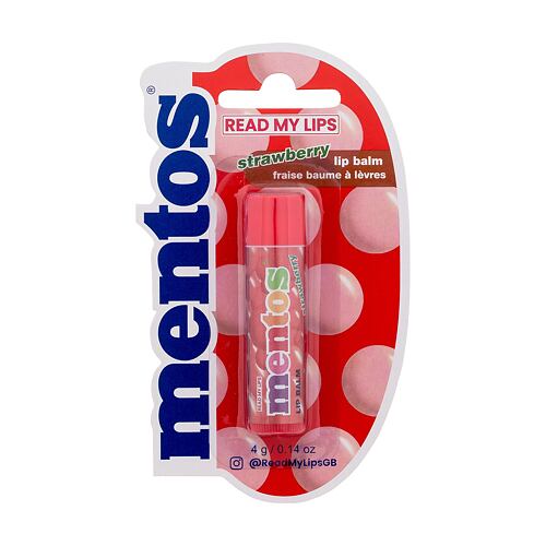 Balzam za ustnice Read My Lips Mentos Strawberry Lip Balm 4 g